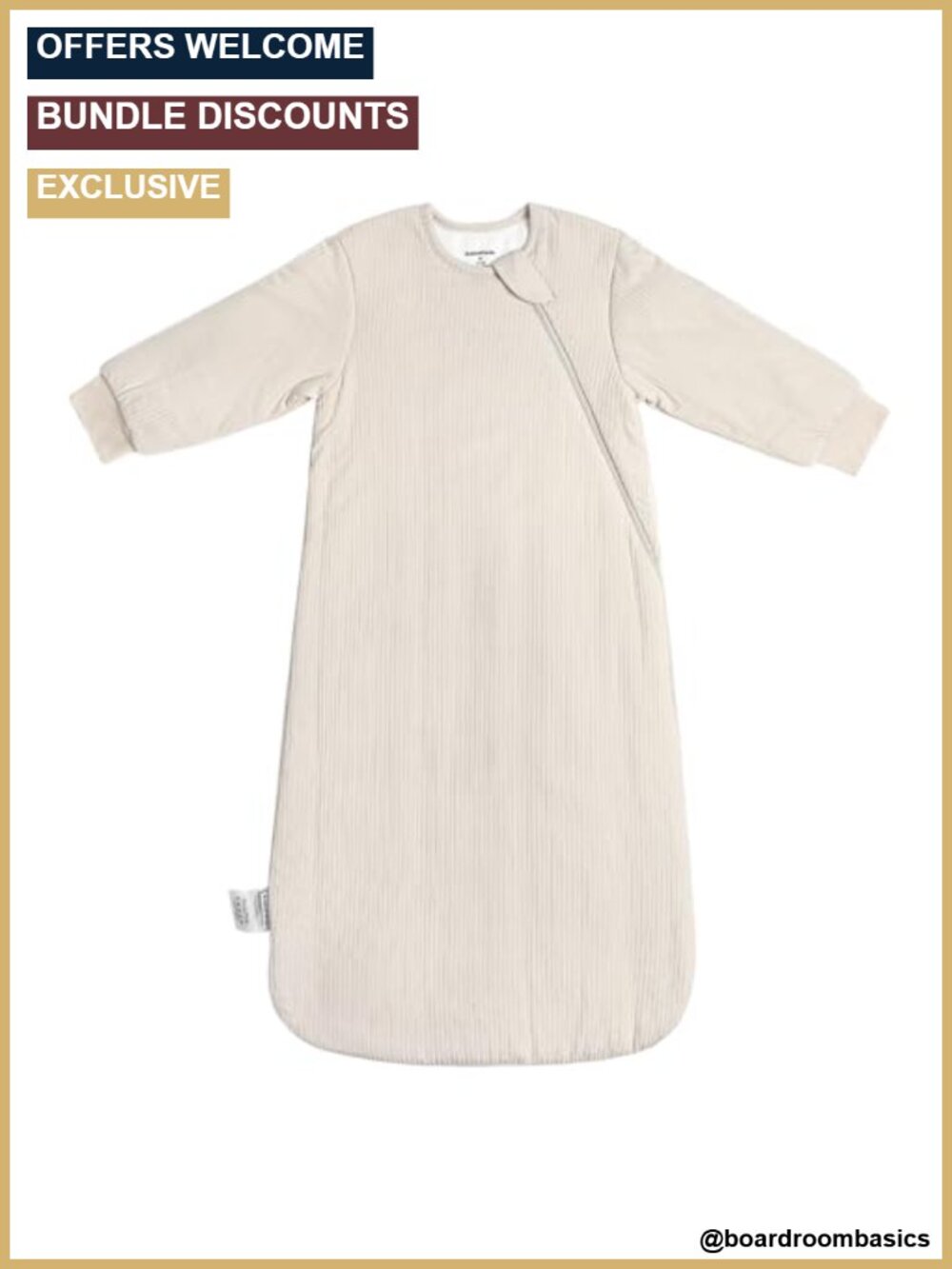 Bamboo Rayon Sleep Sack 12-18 Months 1.5 Tog Wearable Blanket